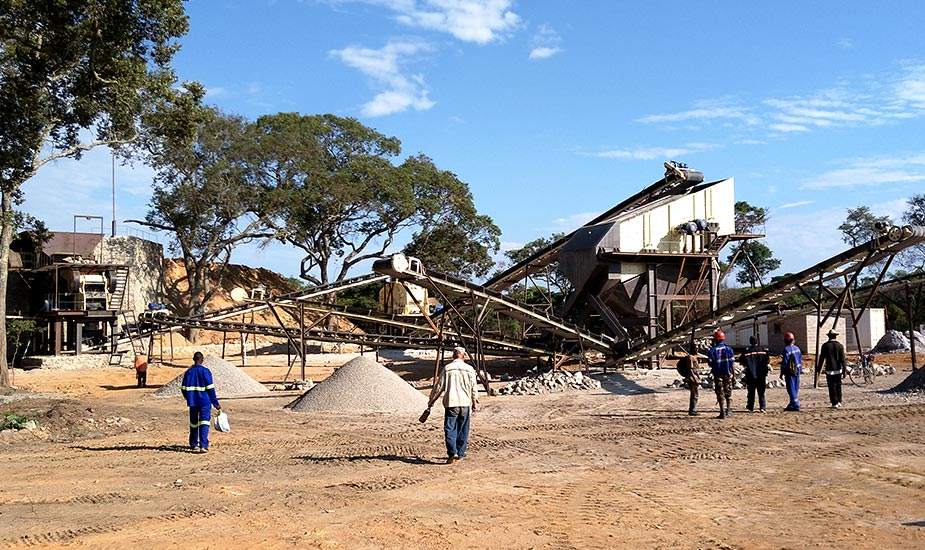 石料破碎工藝流程