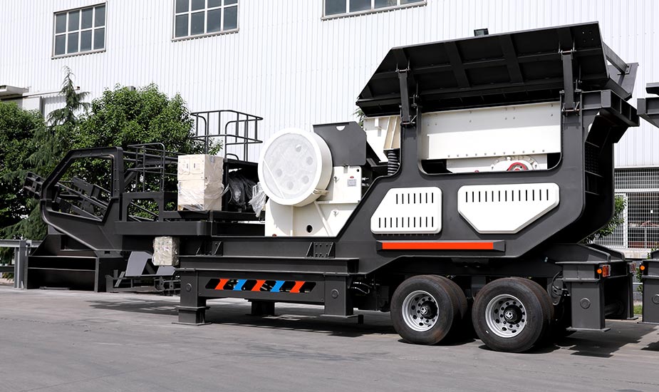 移動石子破碎機