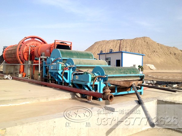 磁選工藝生產(chǎn)線