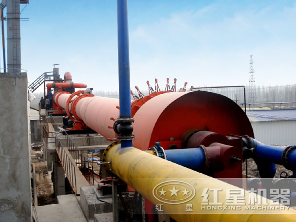 回轉窯生產現場