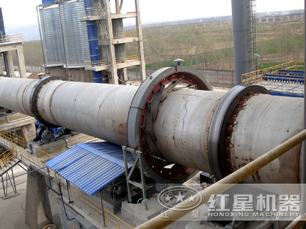 回轉窯生產現場