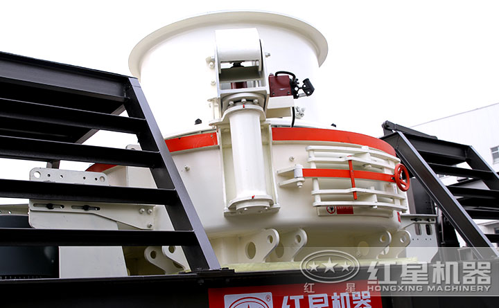 時產300噸的車載式打砂機圖