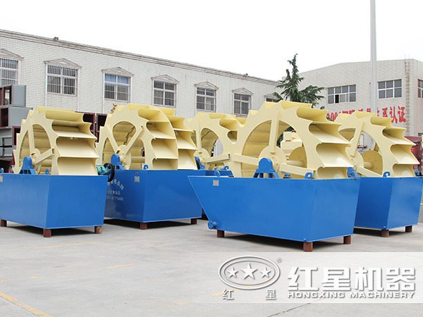 河砂洗砂機廠區(qū)