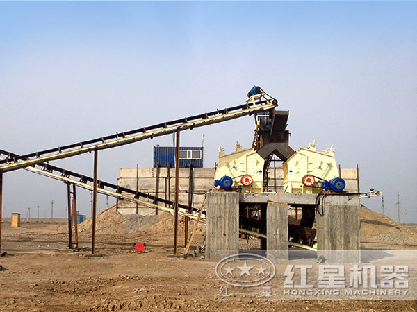 PF反擊式破碎機在砂石恒產線中的應用