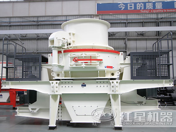 河卵石制砂機設(shè)備實拍