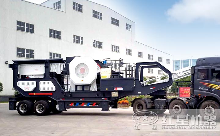 移動式破碎站成品發貨圖