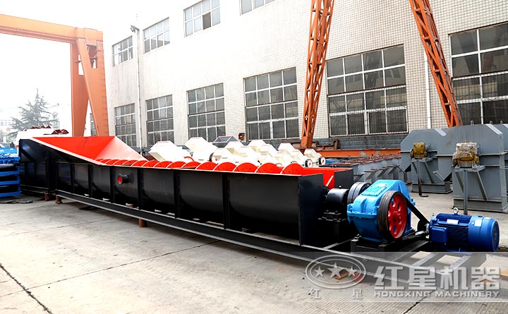 螺旋洗砂機(jī)設(shè)備實拍