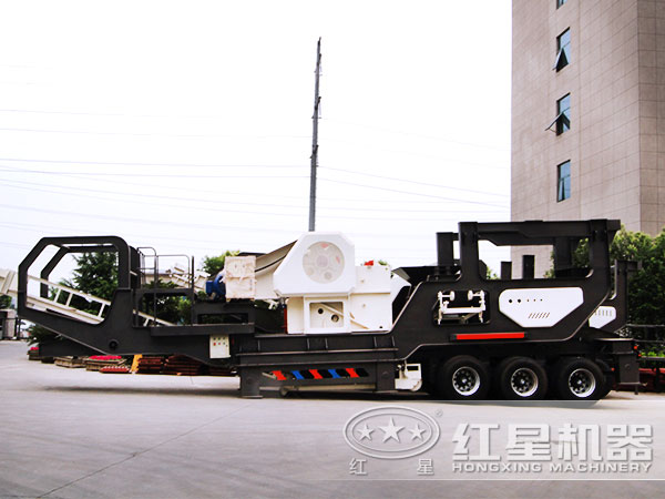 大型移動破碎機設備實拍