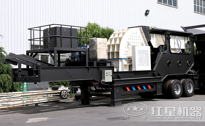 車載移動砸石機設備實拍