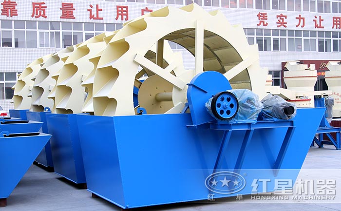 每小時產100方的環保型水洗砂機器實拍 