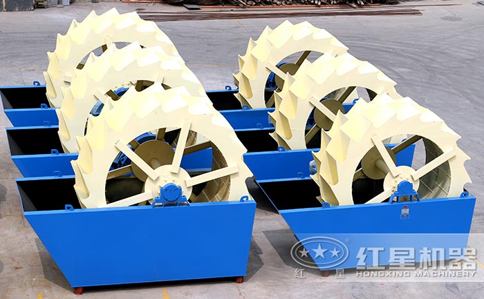 每小時產100方的環保型水洗砂機器之3020輪斗式洗砂機