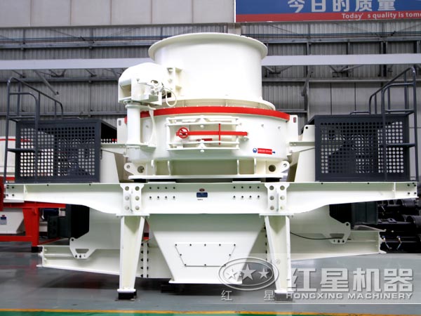 沖擊式制砂機設備廠區(qū)實拍