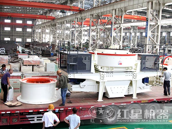 沖擊式制砂機發(fā)貨