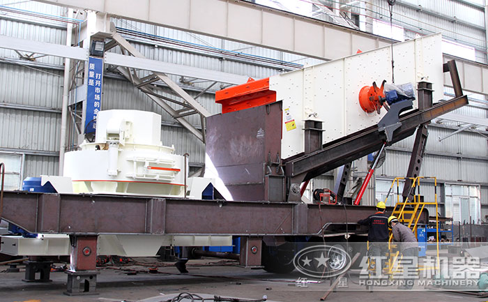 車載移動制砂機