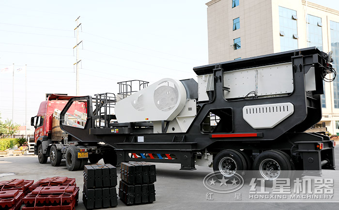 車載移動破碎機發貨了