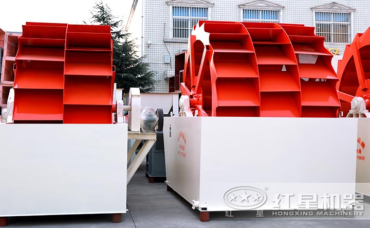 三輪洗砂機設備實拍