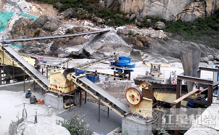機(jī)制砂廠實拍