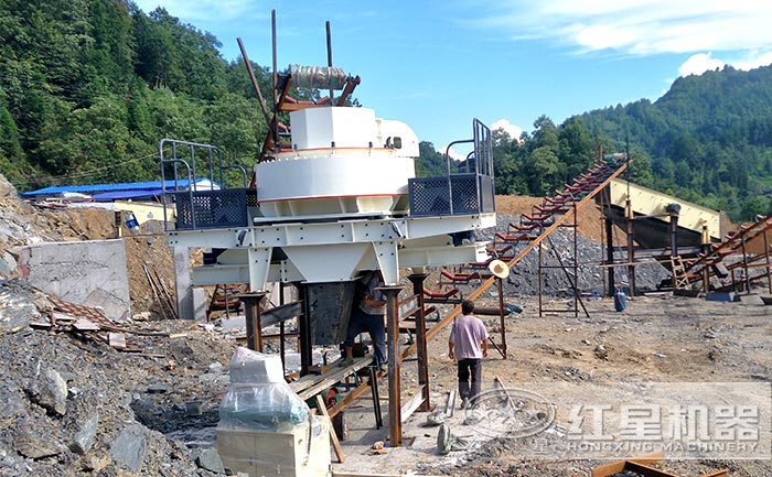 石料廠用戶生產現場