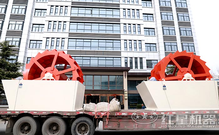 日產(chǎn)1000噸洗石機(jī)設(shè)備發(fā)貨