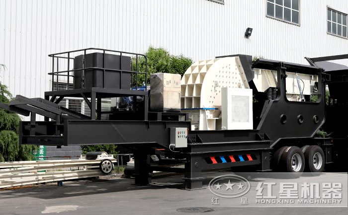 環保型移動錘式破碎機