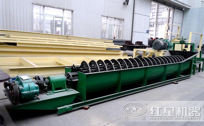 螺旋式石粉洗砂機