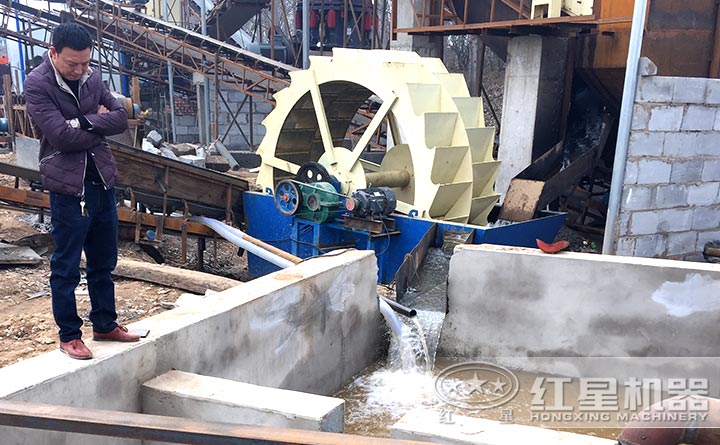 石粉洗砂機設備及其蓄水池