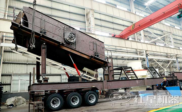 紅星移動式磨砂機生產車間