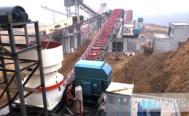 山西 / 晉城用戶SC250S單缸液壓圓錐破碎機(jī)現(xiàn)場(chǎng)