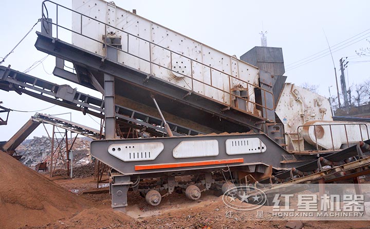 建筑垃圾處理現場