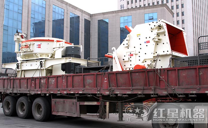 大型固定式碎石機陸續發貨