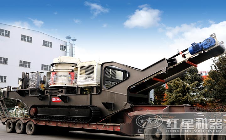 移動式煤炭破碎機發(fā)貨