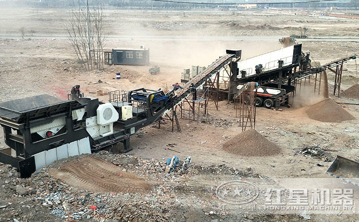 建筑垃圾現(xiàn)場全景展示 建筑垃圾現(xiàn)場全景展示