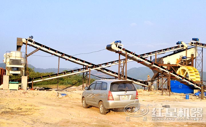 制砂生產線全景展示
