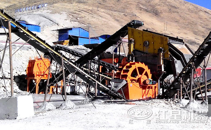 洗砂現(xiàn)場(chǎng)圖全景展示