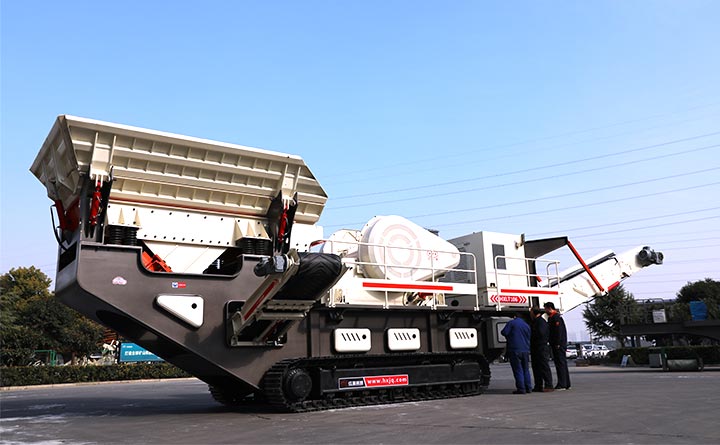 移動型礦石制砂機設備