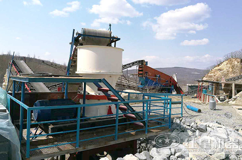 鐵礦石圓錐破生產現場