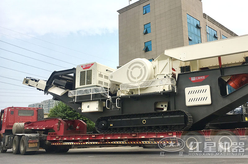 紅星砂石破碎機發貨中
