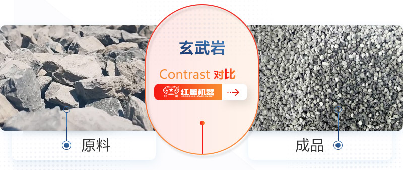 玄武巖加工石子成品