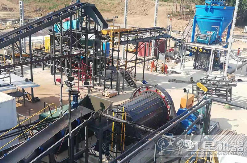 球磨機(jī)選礦現(xiàn)場(chǎng)